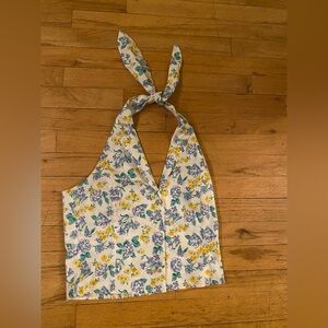 Frankie’s bikinis size small halter  neck top